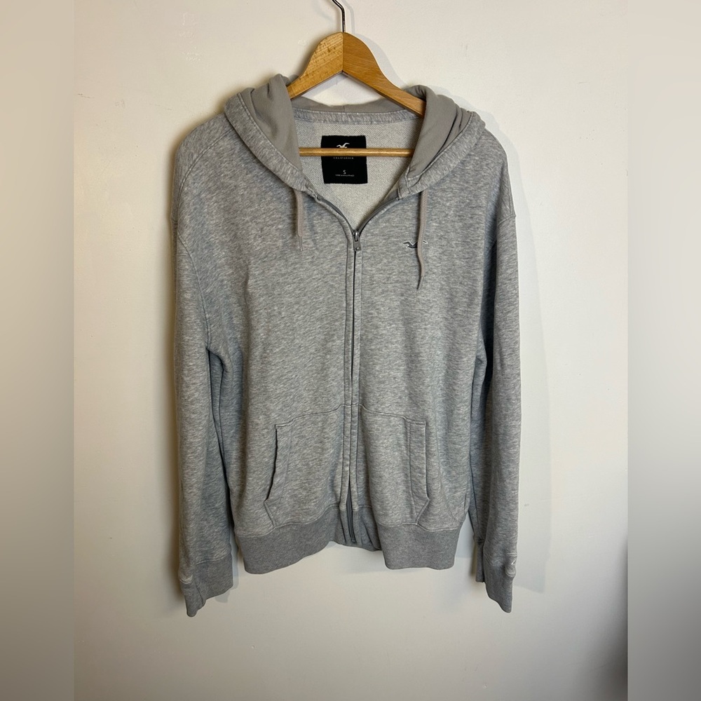 Hollister‎ Y2k Hoodie Sweatshirt Full zip Size S unisex grunge Gorpcore skater